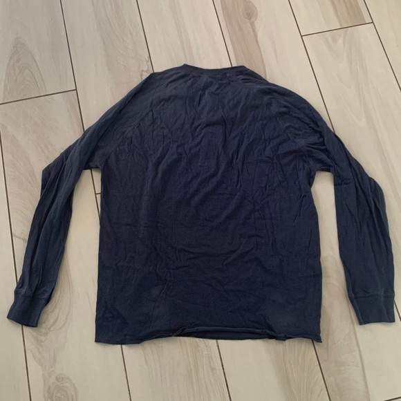 Paper Denim & Cloth mens navy blue t-shirt sz. M style: M3BGWJHENNY. - Picture 6 of 8